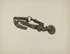 Spur, c. 1938. Creator: Pearl Torell