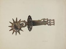 Spur, c. 1938. Creator: Robert W.R. Taylor