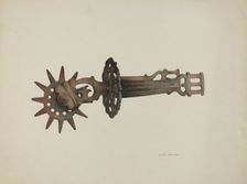 Spur, c. 1938. Creator: Robert W.R. Taylor
