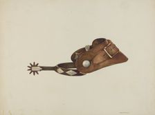 Spur, c. 1938. Creator: Robert W.R. Taylor