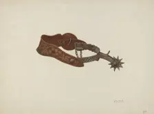 Spur, c. 1939. Creator: William Kieckhofel