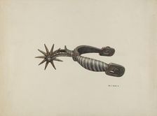 Spur, c. 1939. Creator: Arthur P. Reynolds