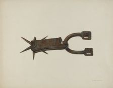 Spur, c. 1940. Creator: William Kieckhofel