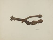 Spur, c. 1940. Creator: Cornelius Christoffels