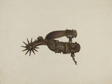 Spur, c. 1940. Creator: Gerald Transpota