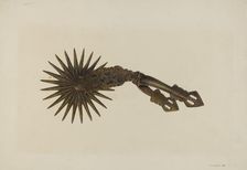 Spur, c. 1940. Creator: Gerald Transpota