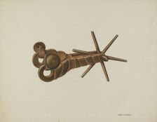 Spur, c. 1940. Creator: Harry Mann Waddell