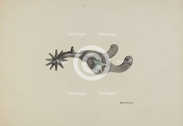 Spur, c. 1940. Creator: R.J. De Freitas.