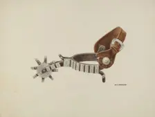 Spur, c. 1940. Creator: Randolph F Miller