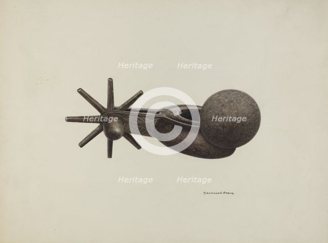 Spur, c. 1940. Creator: Raymond E. Noble.