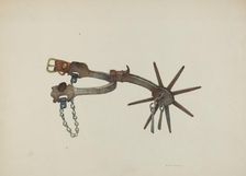 Spur, c. 1940. Creator: Robert W.R. Taylor