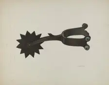 Spur, c. 1940. Creator: Robert W.R. Taylor