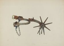 Spur, c. 1940. Creator: Robert W.R. Taylor