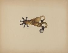 Spur, c. 1940. Creator: Rose Campbell-Gerke