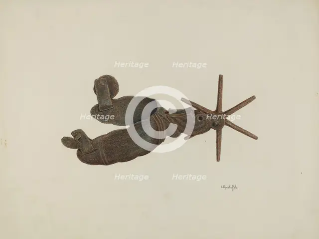 Spur, c. 1941. Creator: Cornelius Christoffels.