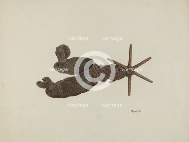 Spur, c. 1941. Creator: Cornelius Christoffels.