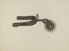 Spur, c. 1941. Creator: Cornelius Christoffels