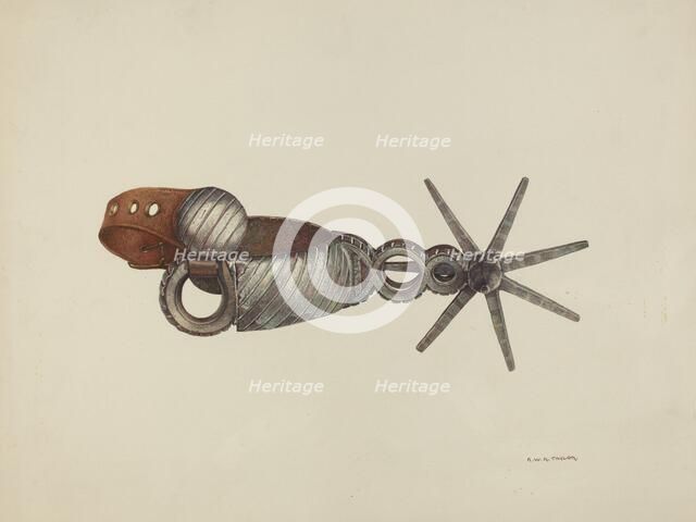 Spur, c. 1941. Creator: Robert W.R. Taylor.