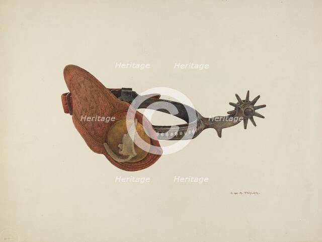 Spur, c. 1941. Creator: Robert W.R. Taylor.