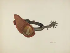 Spur, c. 1941. Creator: Robert W.R. Taylor