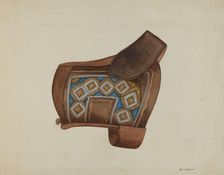 Spur Cover, c. 1936. Creator: Edith Towner