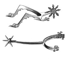 Spurs, 13th-16th century, (1870)