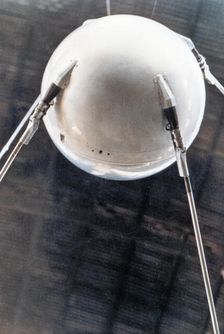 Sputnik 1, Russian satellite, 1957