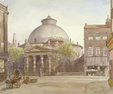 Spa Fields Chapel, Exmouth Street, Finsbury, London, 1886. Artist: John Crowther