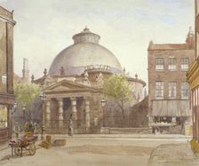 Spa Fields Chapel, Exmouth Street, Finsbury, London, 1886. Artist: John Crowther