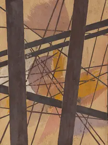 Space Force Construction, ca 1921-1922. Creator: Popova, Lyubov Sergeyevna (1889-1924)