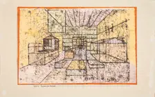 Space of the Houses, 1921. Creator: Klee, Paul (1879-1940)