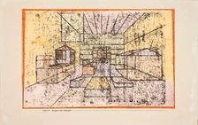 Space of the Houses, 1921. Creator: Klee, Paul (1879-1940)