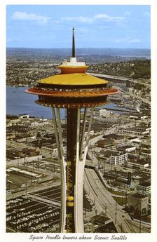 Space Needle, Seattle, Washington, USA, 1963
