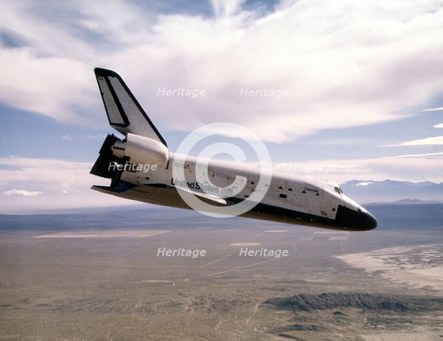 Space shuttle, 1981. Creator: NASA.