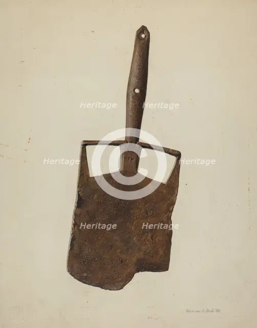 Spade, 1938. Creator: Herman O. Stroh.