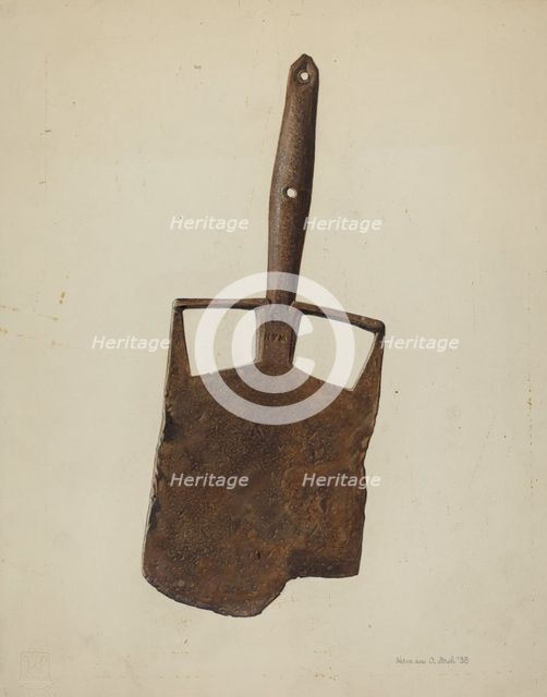 Spade, 1938. Creator: Herman O. Stroh.