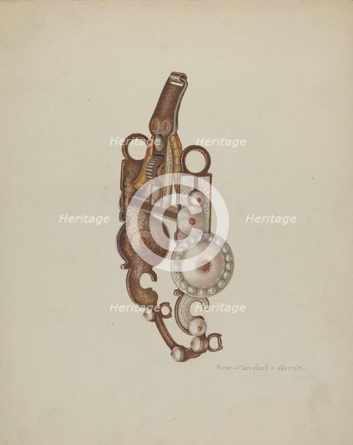 Spade Bit, c. 1936. Creator: Rose Campbell-Gerke.