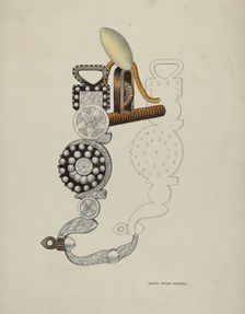Spade Bit, c. 1937. Creator: Harry Mann Waddell