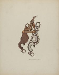 Spade Bit, c. 1939. Creator: Rose Campbell-Gerke