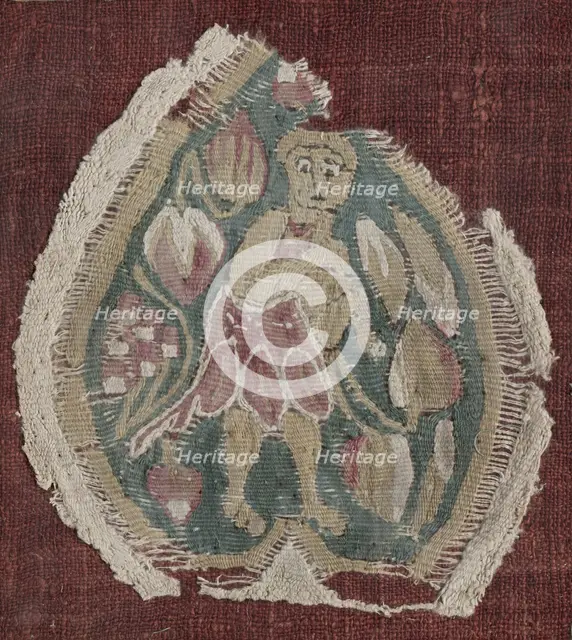Spade-shaped Ornament, 600s - 700s. Creator: Unknown.