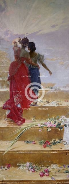 Spain leading the Philippines to glory, 1888. Creator: Juan Luna Novicio.