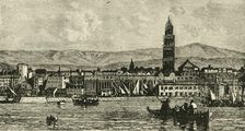Spalatro, from the Harbour 1890. Creator: Unknown
