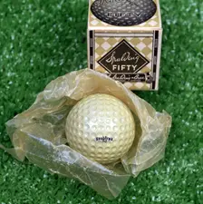 Spalding 50 golf ball, c1919. Creator: Unknown