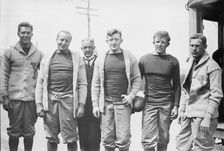Spalding - Baumeister [i.e. Bomeisler] - Bull - Gallauer - Ketcham (Capt.) - Howard Jones -- Yale Co Creator: Bain News Service