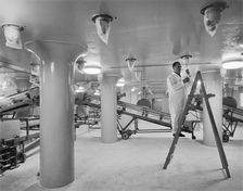 Spalding Sugar Factory, Spalding, South Holland, Lincolnshire, 03/06/1966. Creator: John Laing plc