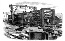 Span of Railway Bridge for India, 1858. Creator: Unknown