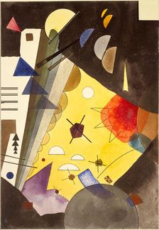 Spannung nach oben (Tension in height), 1924. Creator: Kandinsky, Wassily Vasilyevich (1866-1944)