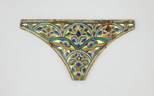 Spandrel for a Reliquary Shrine, Cologne, 1170/1180. Creator: Unknown