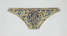Spandrel for a Reliquary Shrine, Cologne, 1170/1180. Creator: Unknown