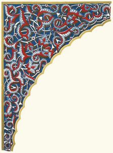 Spandril of an arch of window, Hall of the Ambassadors, 1907. Creator: Unknown